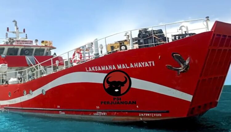 Penampakan Kapal Laksamana Malahayati Rs Terapung Pdip